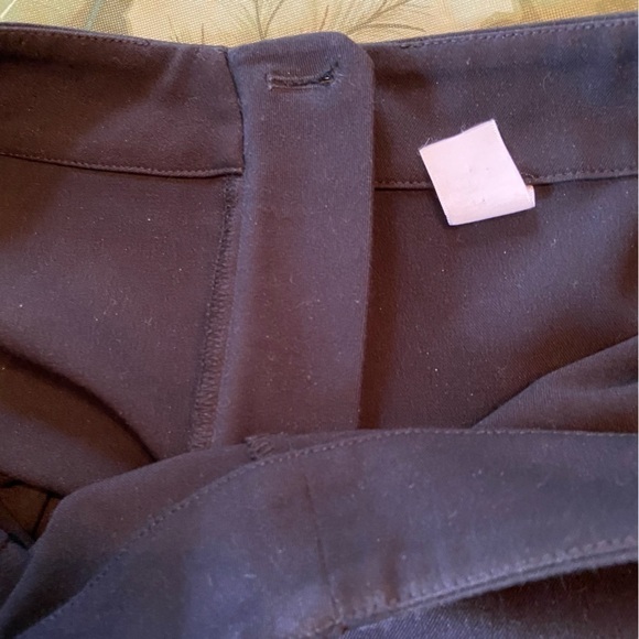 Talbots size 10 Heritage slacks with permanent creases for no ironing. Quality. - Picture 4 of 8